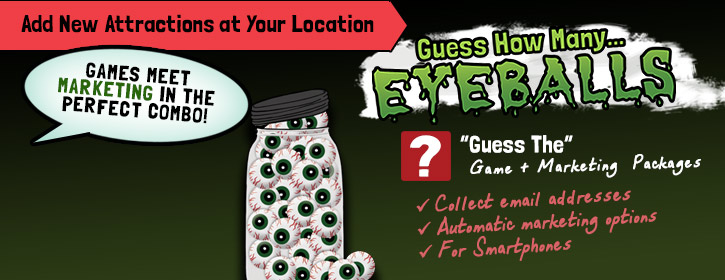 Add games to your maze! More fun = Increased revenue